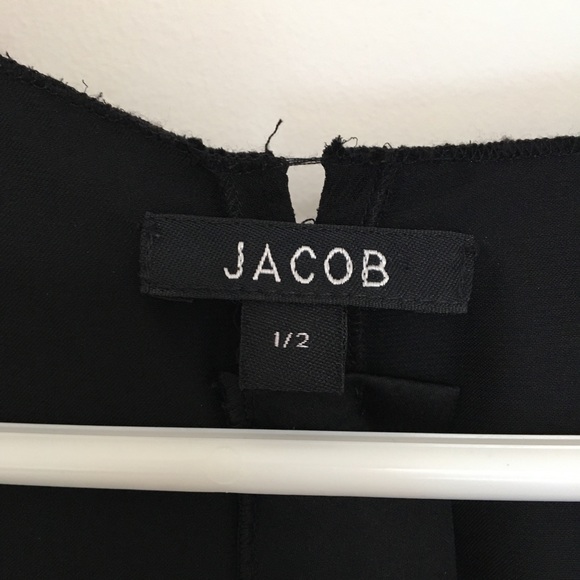 100% silk flowy black dress - Picture 3 of 7